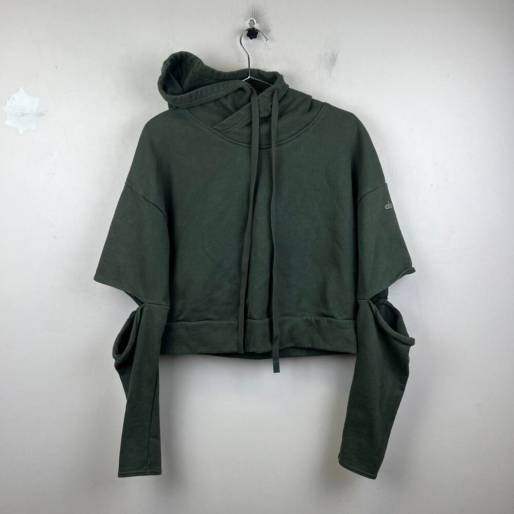 Alo Yoga Green Hoodie Size M